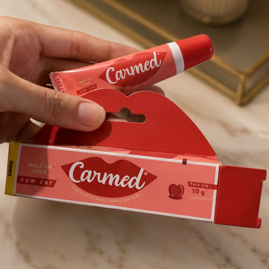 Carmed Maçã do Amor Hidratante Labial 10g