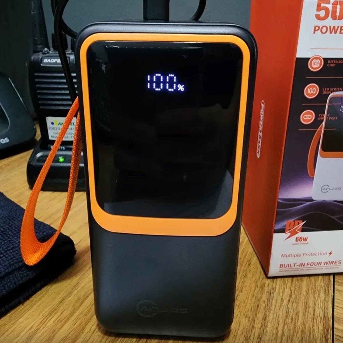 Power Bank Turbo Carregador Portátil 50000mAh 22.5W
