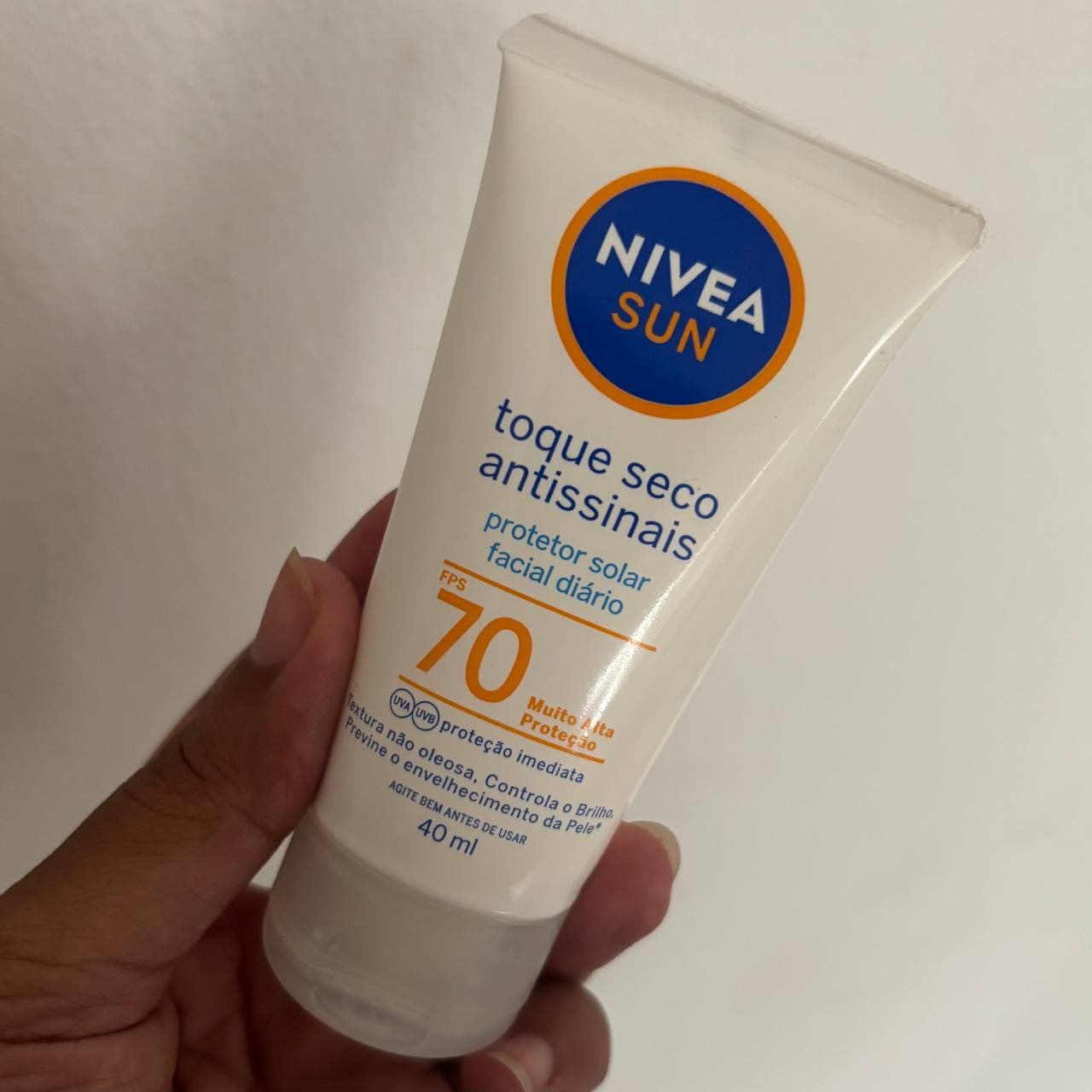 Protetor Solar Facial NIVEA SUN FPS 70