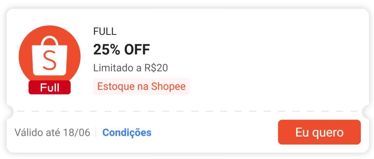 Cupom Shopee
