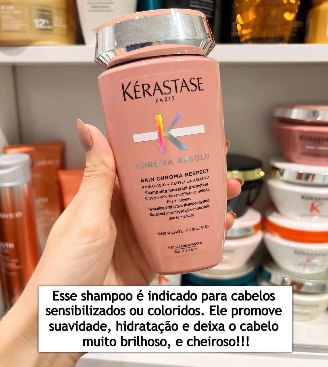 Shampoo Kérastase Chroma Absolu Chroma Respect Riche 250ml