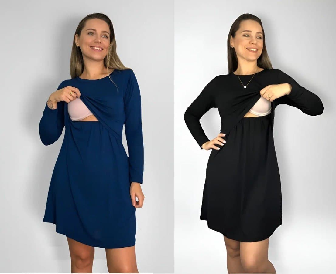 Vestido Amamentação