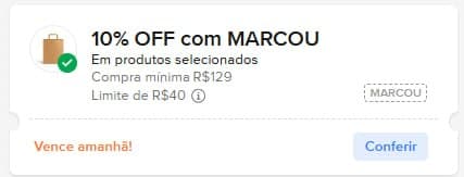 Cupom Mercado Livre