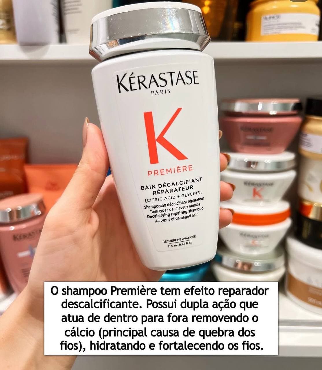 Kérastase Premiére Bain Reno Shampoo Descalcificante Reparador 250ml