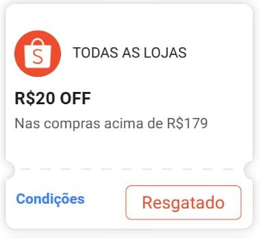 Cupom Shopee