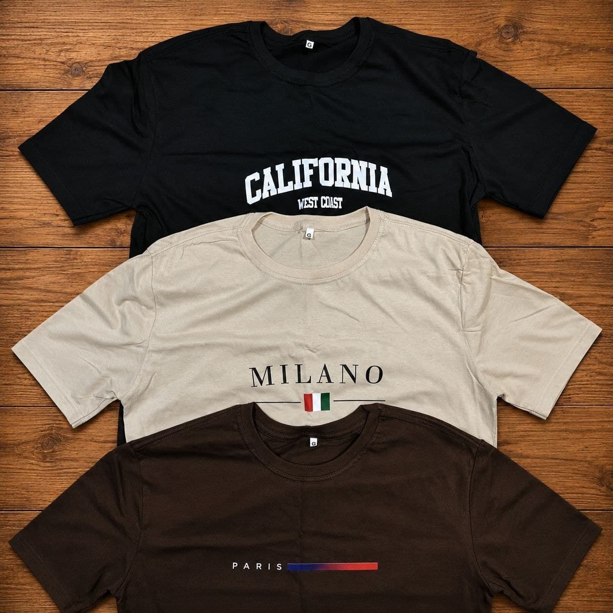 Kit 3 Camisetas Masculina 100% Algodão