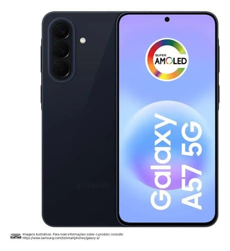 Samsung Galaxy A57 5G 128GB 8GB RAM com Recursos AI