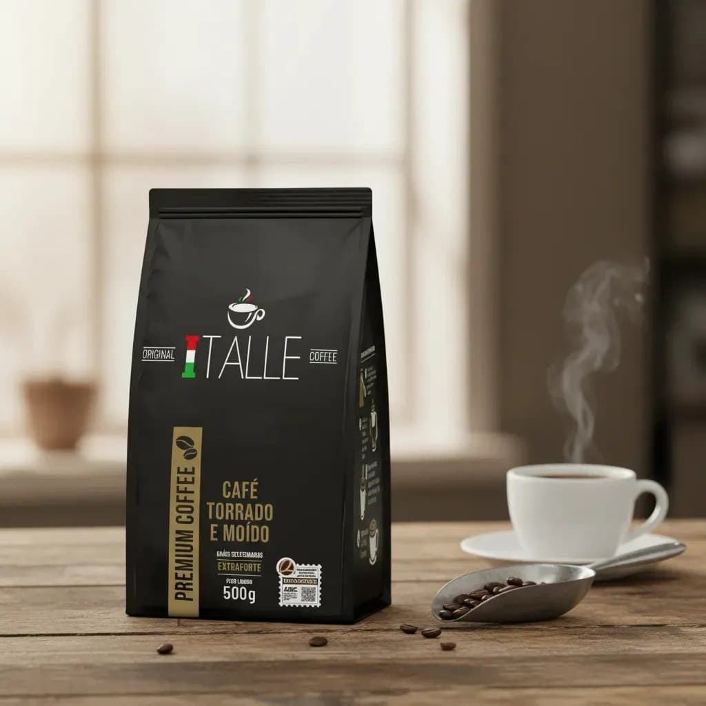 Café Torrado e Moído Extraforte Café Italle 500g