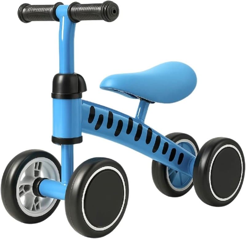 Bicicleta de Equilibrio Andador Infantil sem Pedal (Azul)