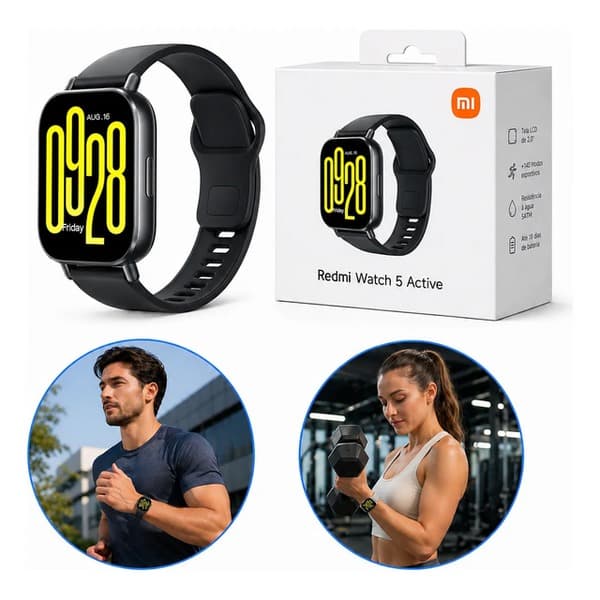 Smartwatch RedmiWatch 5 Active Prata Xiaomi