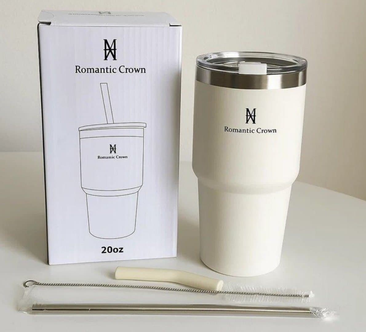 Copo Térmica 600ml Inox Anti-vazamento (3 cores)