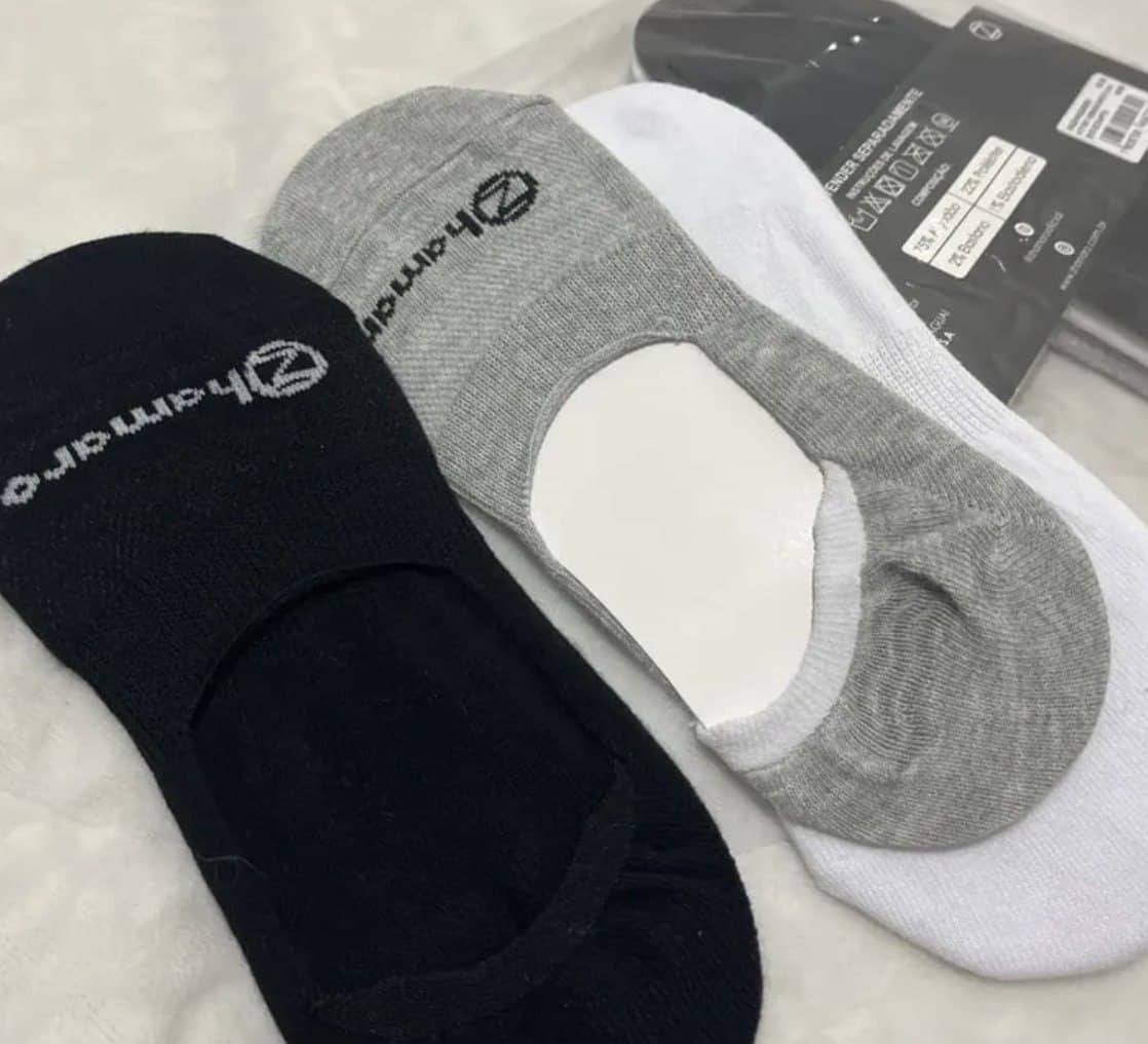 Kit 10 Pares Meias Zhamaro Premium Sapatilha Invisível