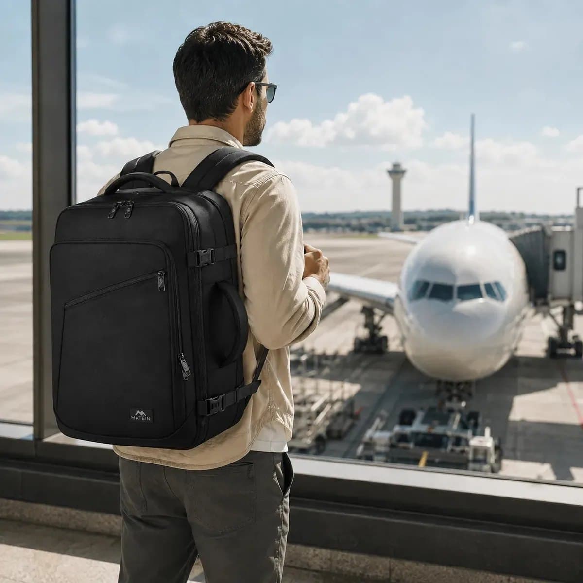 Mochila Viagem Masculina 40L Grande Impermeável Reforçada