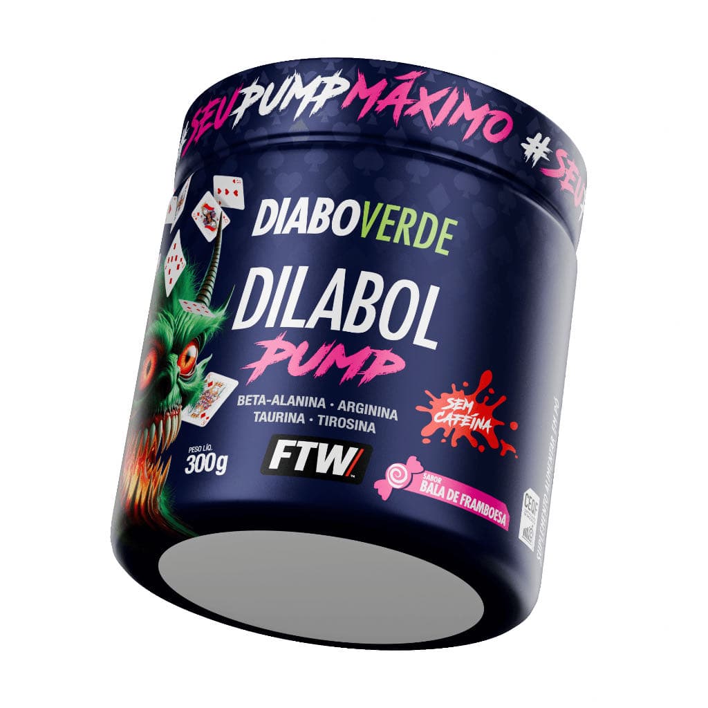Pré-treino Dilabol Pump 300g FTW Sem Cafeína