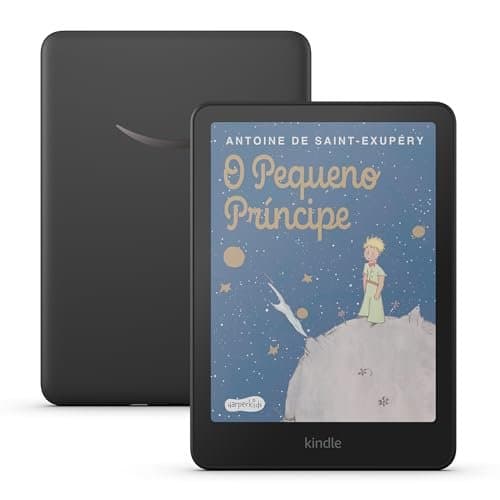 Kindle Colorsoft 16 GB, Tela Colorida, Temperatura de Luz Ajustável, Preto